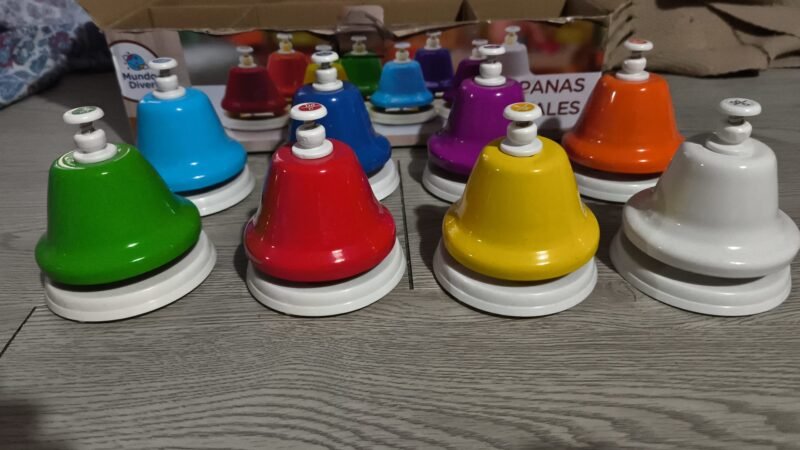 Campanas musicales infantiles – Juguete sensorial educativo