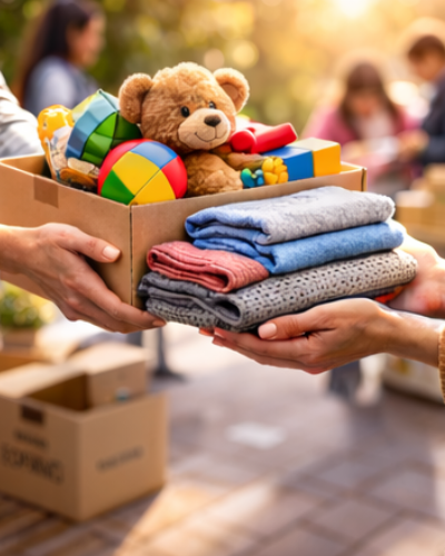 Donaciones y trueque